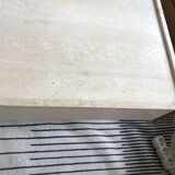 Table basse travertin Mario Sabot