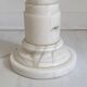 Luminous Alabaster Column Stand