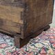 18th-century oak chest with Gothic decoration