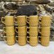Vintage BP ceramic mugs from the 1970s.