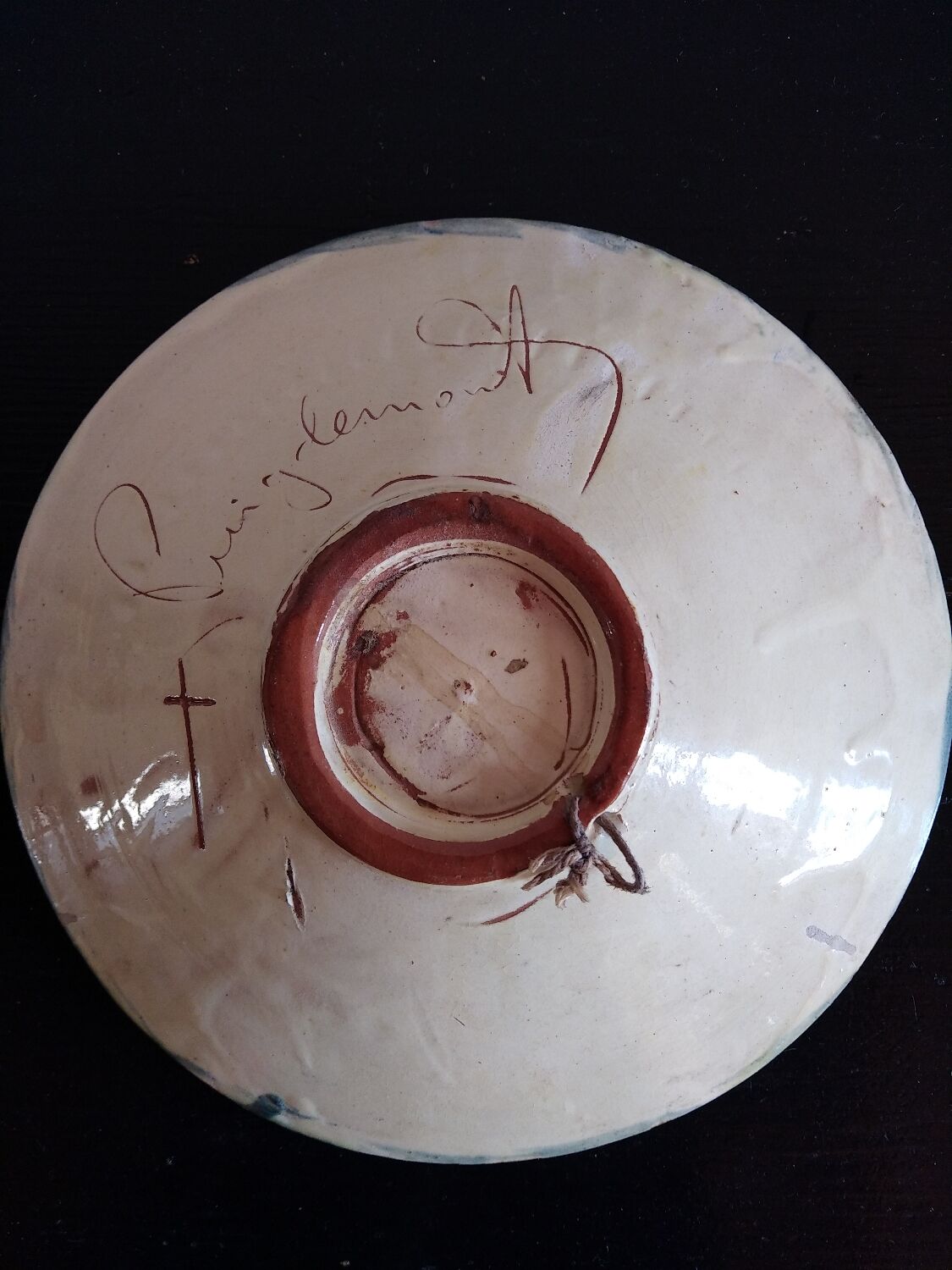 Assiette décorative puigdemont