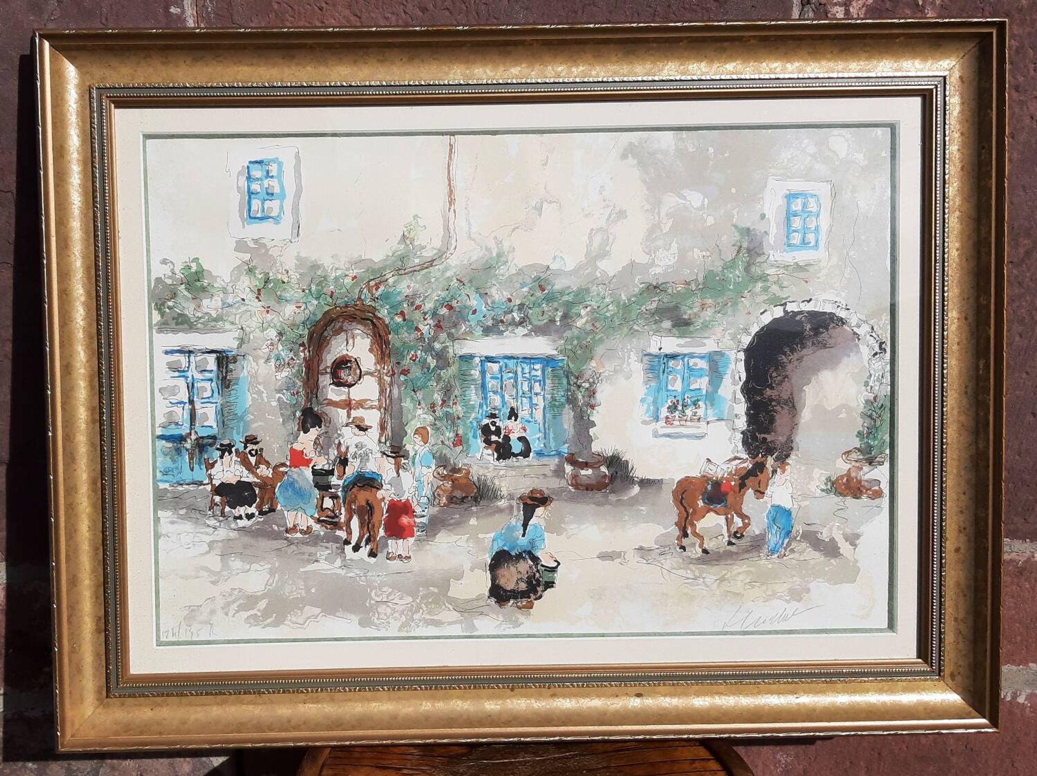 Lithographie Urbain Huchet (Signée et numérotée)
