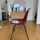 Chaise Eames DSX Vitra bordeaux