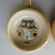 Pair of ceramic cups the Argonauts, 60s