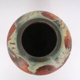 Vase décoré de femme, scène baignade