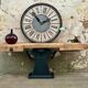 Industrial workbench with cast iron base