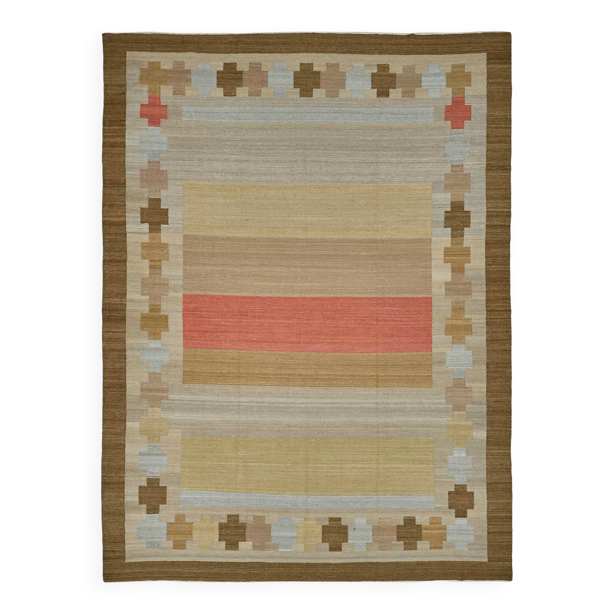 Contemporary Tribal Decorative Kilim 314 cm x 412 cm