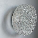 Prisma round ceiling light in vintage glass
