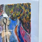 Signed contemporary painting