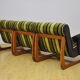 Vintage striped modular sofa, 1970s