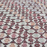 Handwoven antique turkish kilim rug 142x235cm