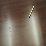 Round mahogany table, Danish design, 1970s, production: Denmark