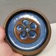 Circular ceramic dish by Marianne Starck (MS) for Michael Andersen, Denmark