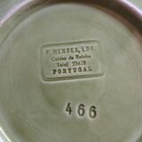 8 antique slip dessert plates