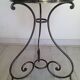 Pair of wrought iron planters
