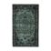 Handmade carved anatolian 1980s 176 cm x 286 cm black rug