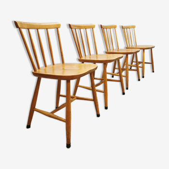 Lot de 4 chaises de salle à manger pastoe