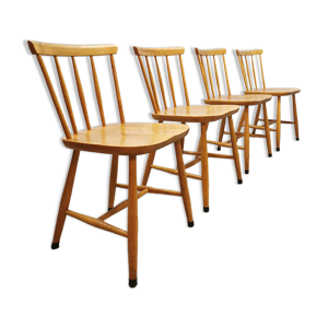 Lot de 4 chaises de salle à manger pastoe