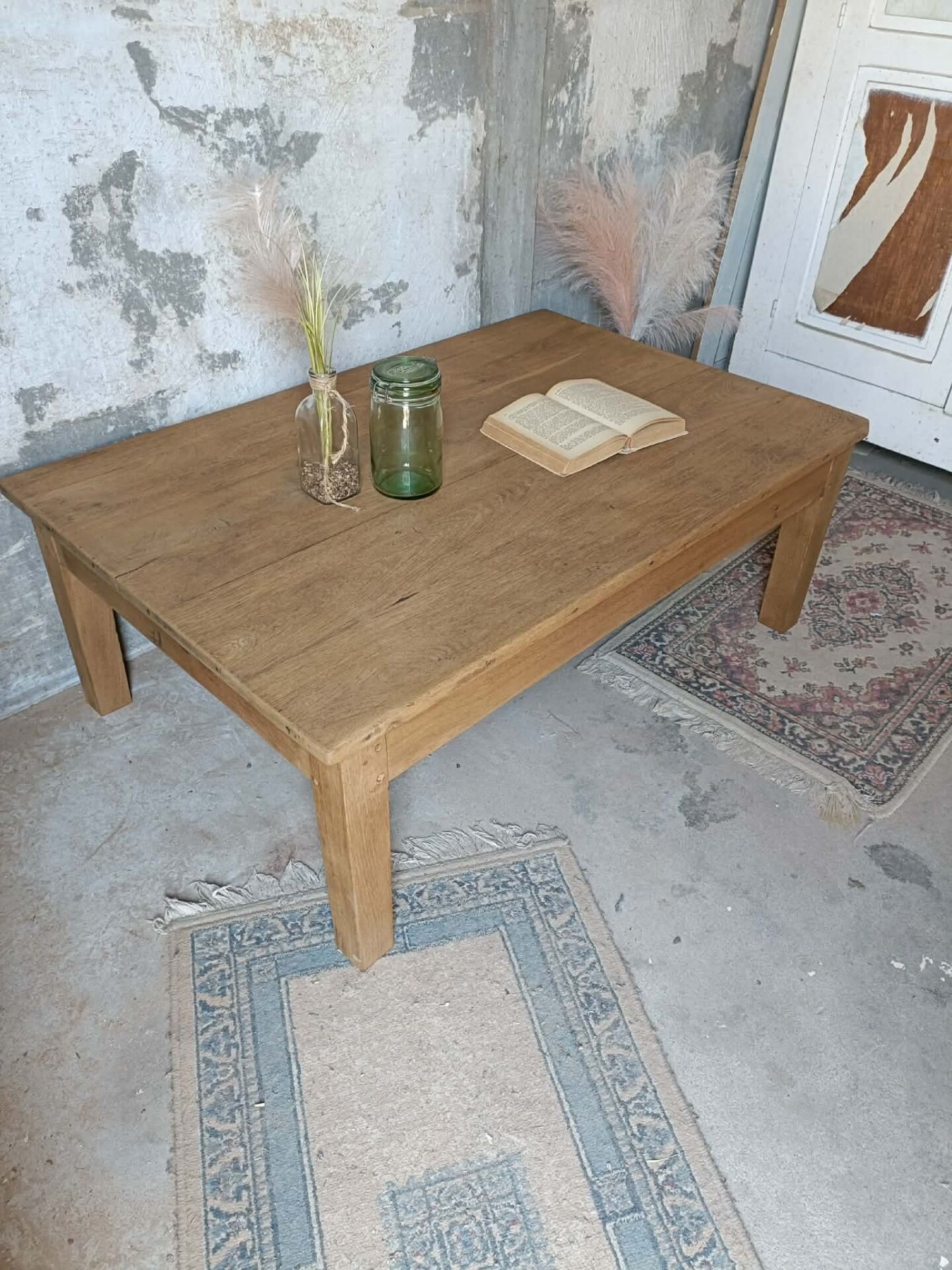 Table basse de ferme