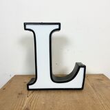 Vintage  Illuminated Letter L , 1970s