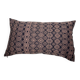 Housse de coussin Kachin bleu marine et rose (RIDA)