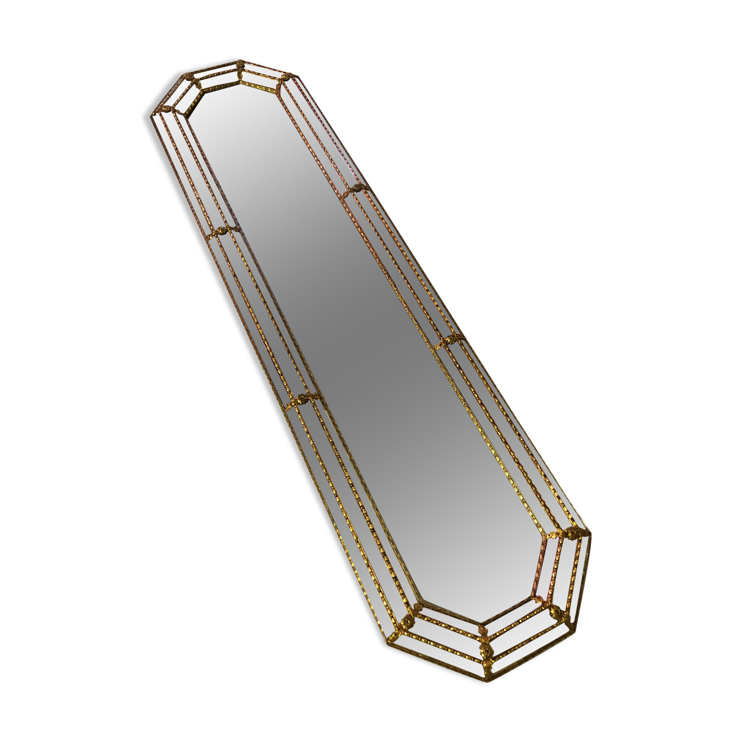 Venetian mirror repels Murano 125x32cm