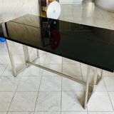black lacquered harness console, year 70
