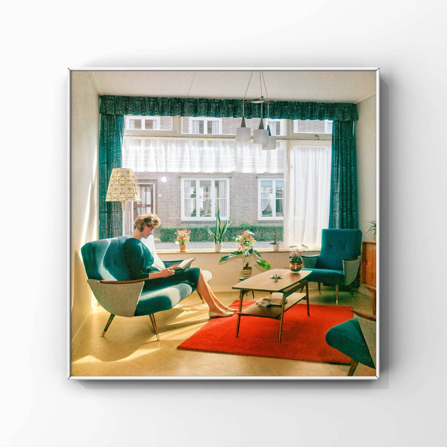 Reading Woman in the Sunlight – Netherlands, 1961 fine art