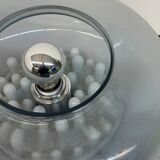 Italian spherical space age Murano glass lamp