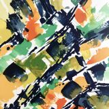 Alfred MANESSIER, Villa Montmorency, 1978. Original lithograph