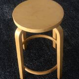 Bar stool 64 by Alvar Aalto for Artek, Finland 1980s