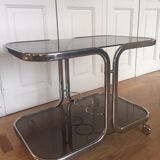 Rolling bar serving
