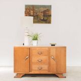 Oak and marble sideboard, 1950