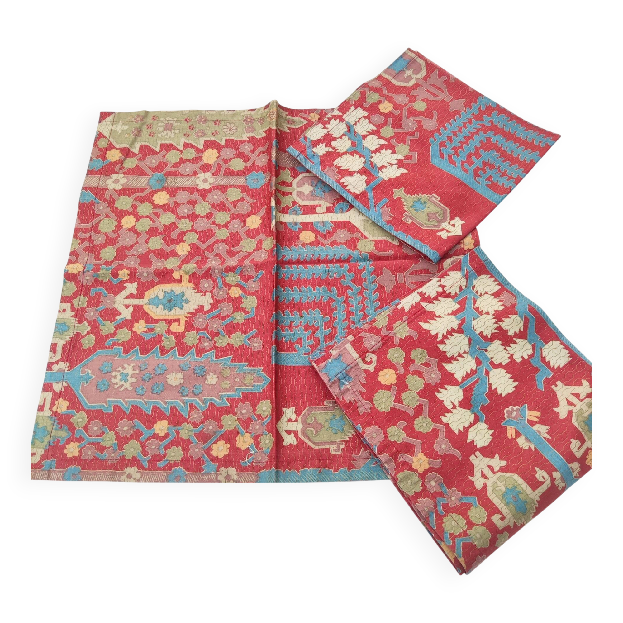 Nappe et serviettes Boussac - romanex - modèle Yarkandi