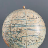 Terrestrial globe world map geographer Forest XIXth