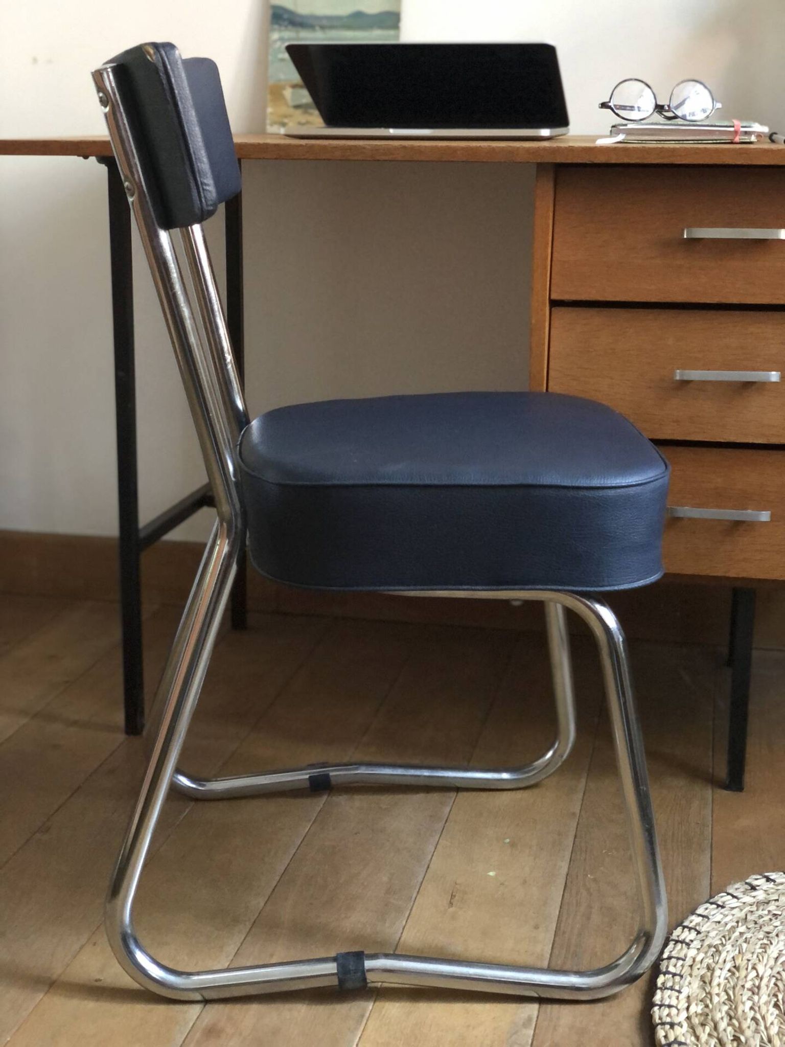 Chaise vintage style Ronéo Pullman