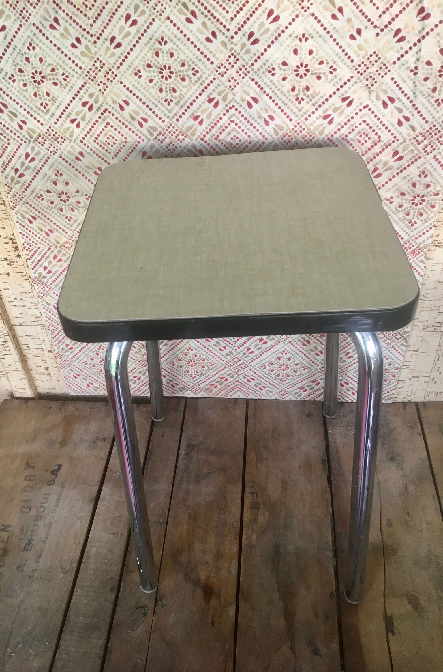 Tabouret formica 60s