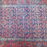 Tapis d'orient ancien fait main persan couloir bidjar 2,17 x 1,08 m