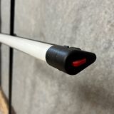 Vintage Italian neon lamp in black iron