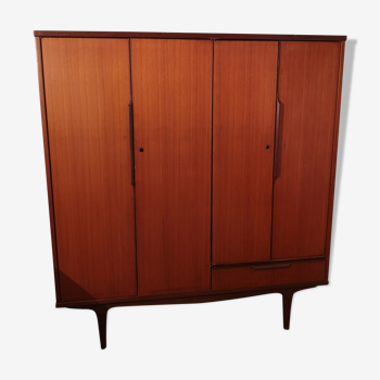 Teak cabinet year 70 Roche and Bobois