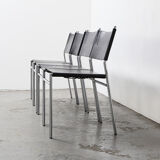 Set of 4 chairs SE06 Martin Visser for 't Spectrum 1967