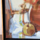 Bouquet to the Loire, oil on canvas signed Marinie 1984