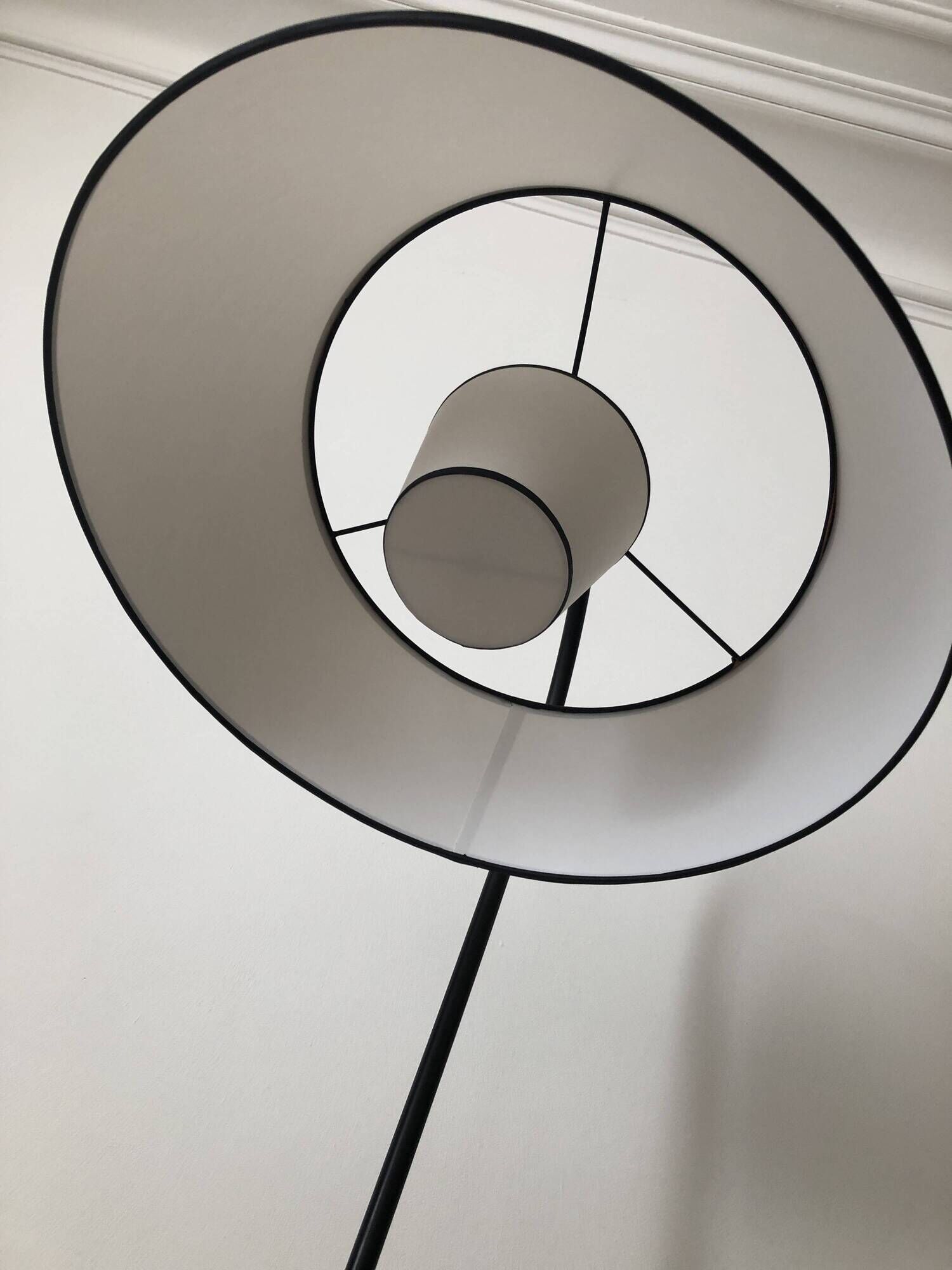 1950s tripod floor lamp