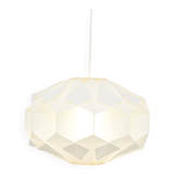 White lamp designed by L. Schioler for Hoyrup Denmark 1970