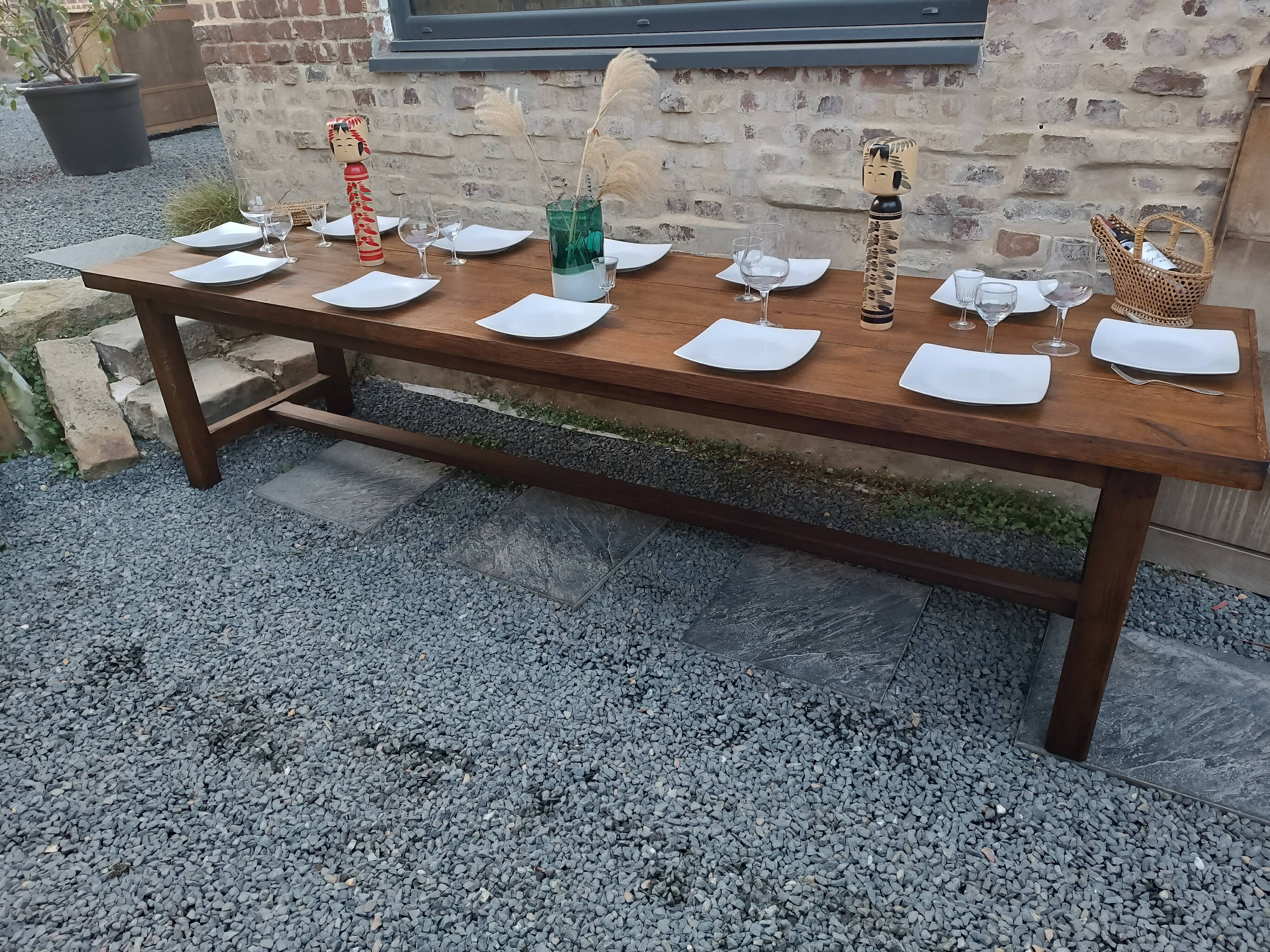 XXL farm table