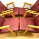 Set of 4 Retro Armchairs, Interior Prague, 1960s, Czechoslovakia