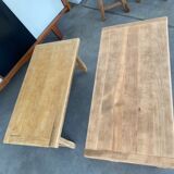 Stripped farm coffee table