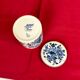 Delft blue Holland ceramic candy box