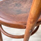 Fischel bistro chair engraved 1920