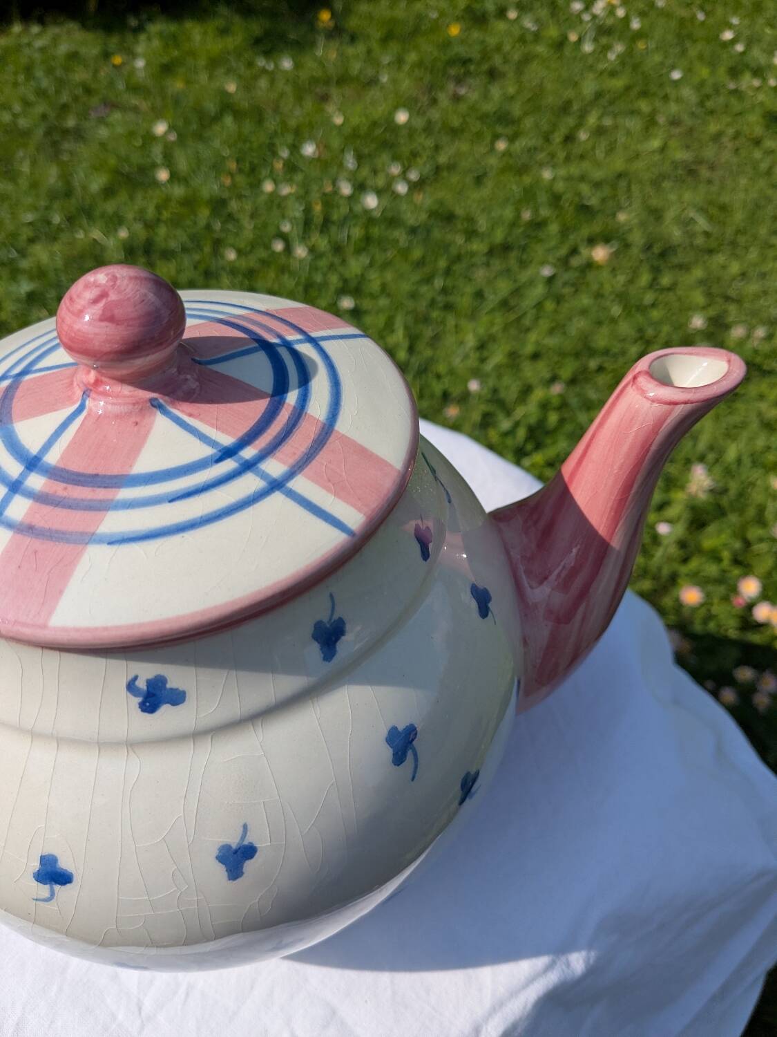 Vintage ceramic teapot